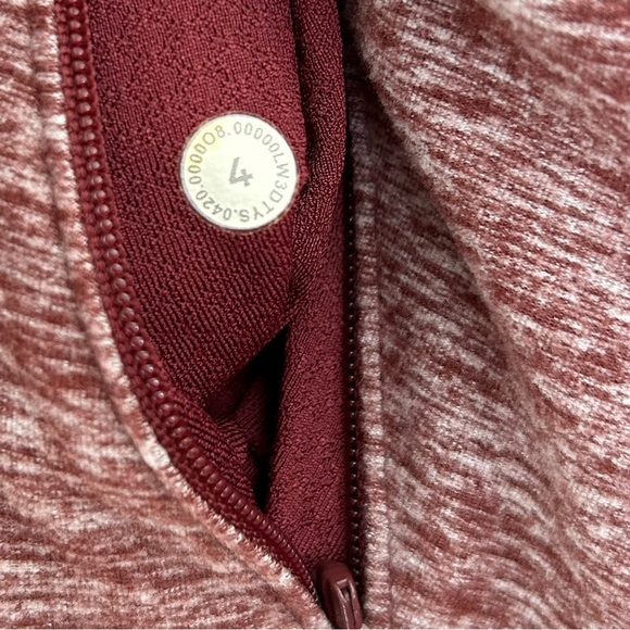 Lululemon Ready to Rulu Fleece Pullover Heathered Savannah Sz 4 - Picture 9 of 10